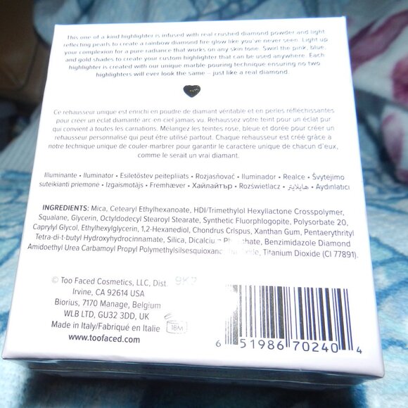 Too Faced 💎Diamond Light Highlighter Shade in Diamond Fire 💎🆕⌚📦🏃💨🚚 - Picture 15 of 16